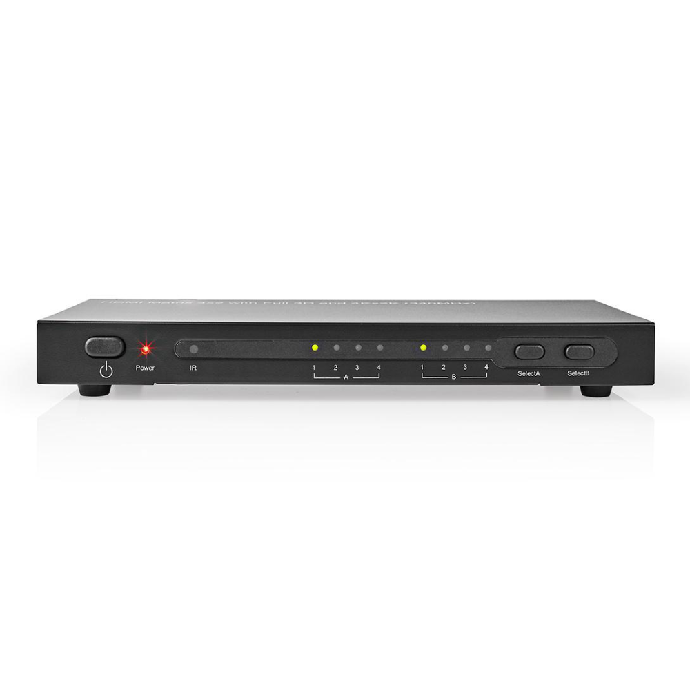 Nedis HDMI 4-kanaals Matrix-switch