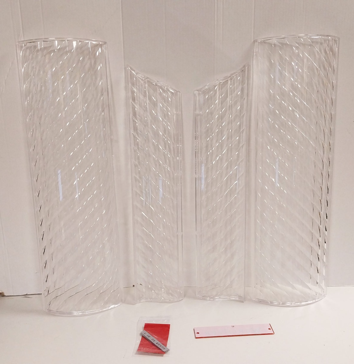 Fiftiesstore Wurlitzer 1100 Complete Plastics Set Onder - (7 stuks)