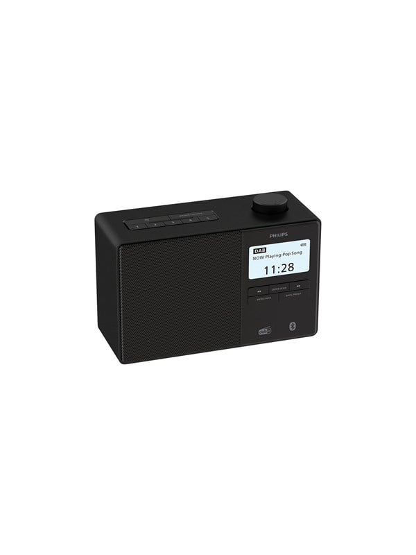 Philips TAR5600/00 Clockradio - DAB+/FM - Mono - Black