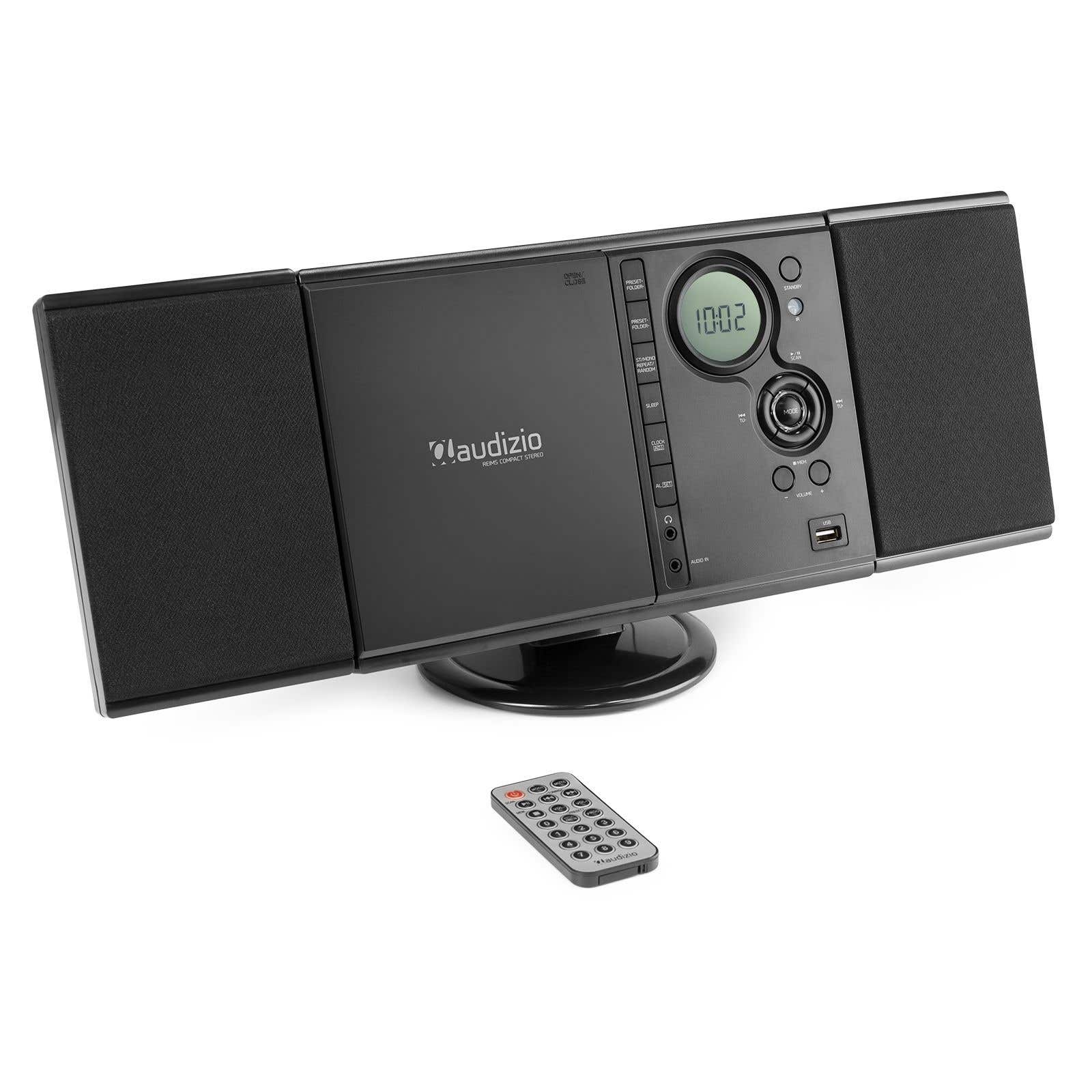 Audizio Retourdeal -  Reims Bluetooth stereo set met CD speler, radio