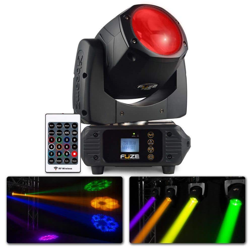 BeamZ Retourdeal -  FUZE75B Beam moving head met 75W LED