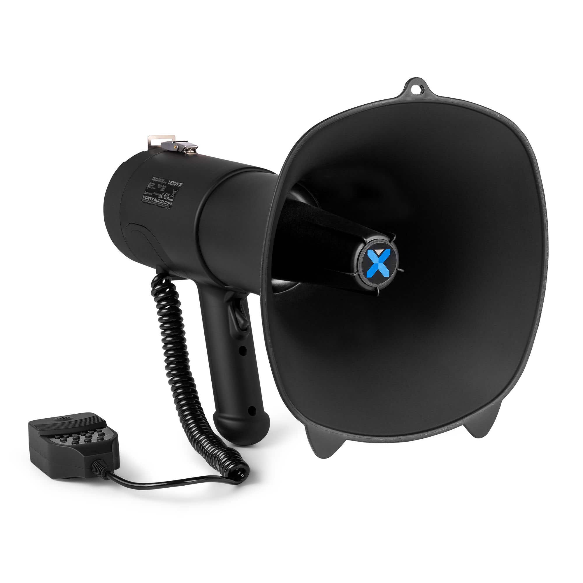 Vonyx Retourdeal -  MEG090 Megafoon met sirene en afneembare microfoon
