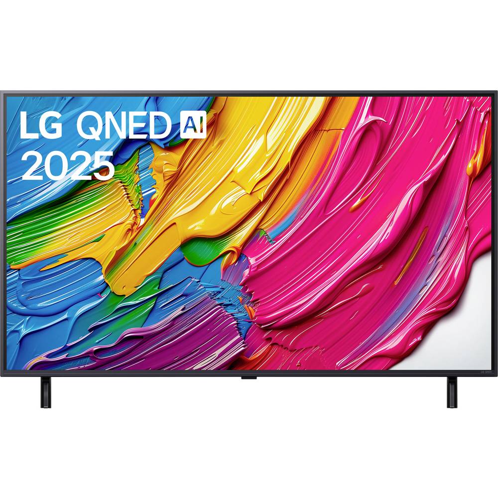 LG Electronics 50QNED80A6A.AEU QNED-TV 126 cm 50 inch Energielabel F (A - G) Zwart