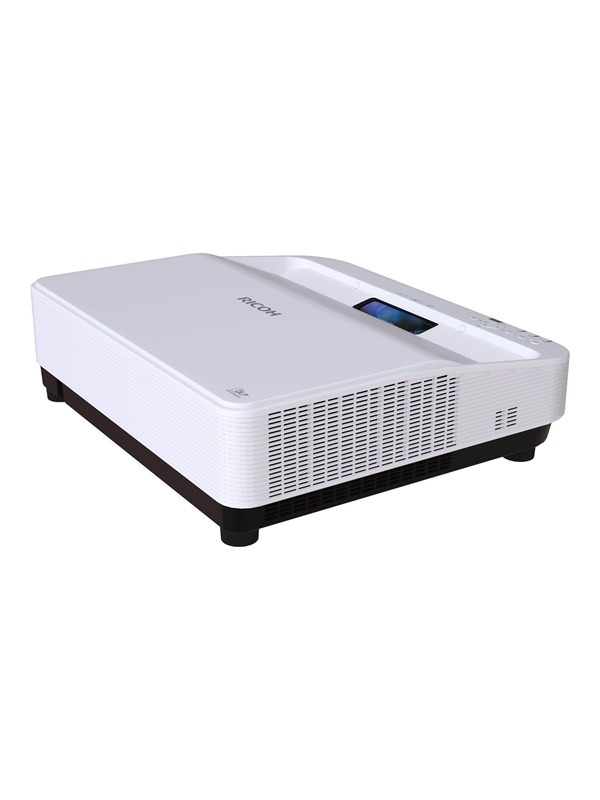 Ricoh Projector PJ UHL3660 - DLP projector - ultra short-throw - Wi-Fi / LAN / Miracast - 3840 x 2160 - 6500 ANSI lumens