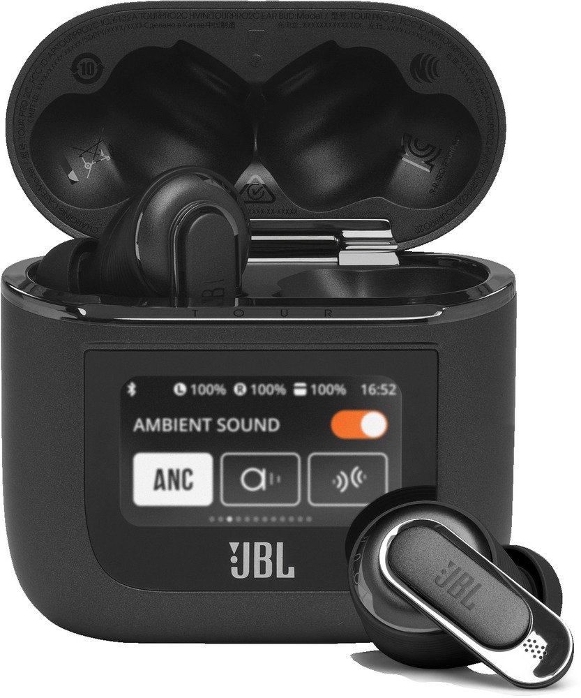 JBL Tour Pro 2 Zwart | Draadloze oortjes | 6925281960741