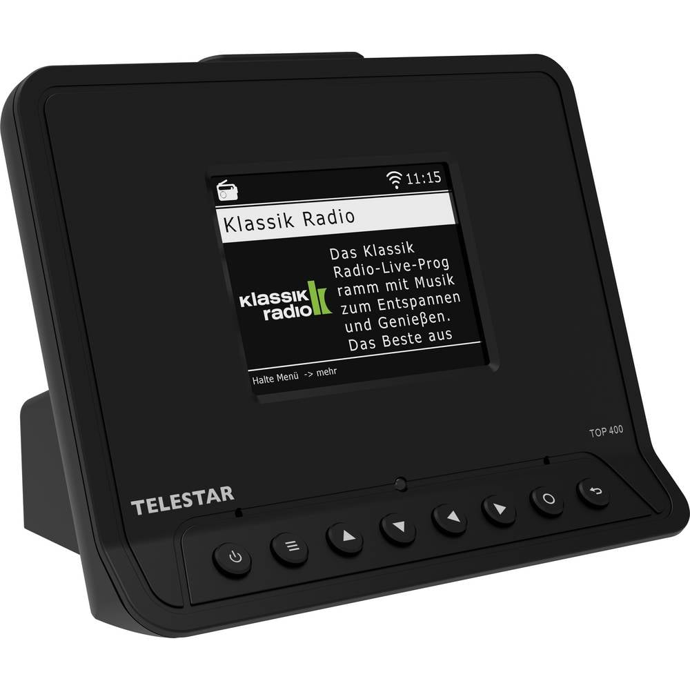 Telestar TOP 400 Schwarz HiFi-component set Zwart