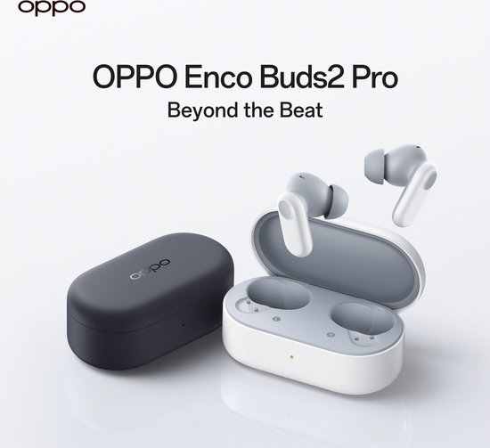 Oppo Enco Buds2 Pro Headset True Wireless Stereo (TWS) In-ear Oproepen/muziek Bluetooth Wit