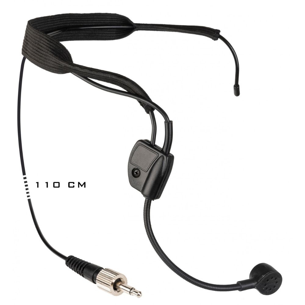 JB Systems HF-HEADSET FITNESS Headset condensatormicrofoon