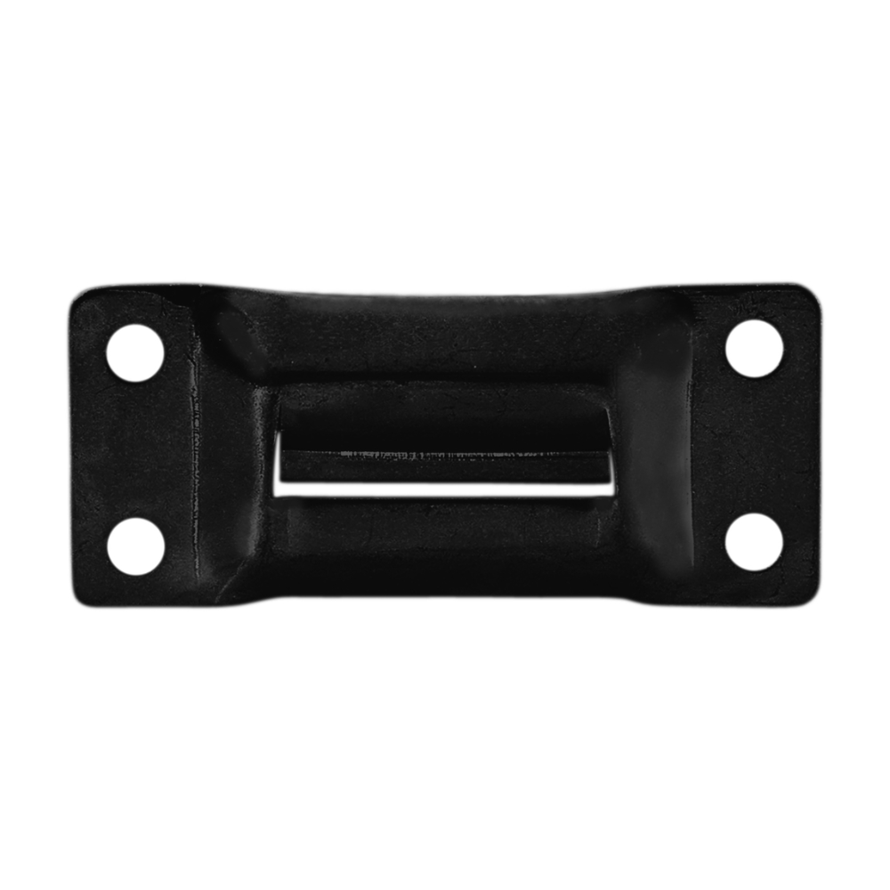 Adam Hall 1630KEEPBLK Opbouwplaat voor 17302 BLK staal zwart
