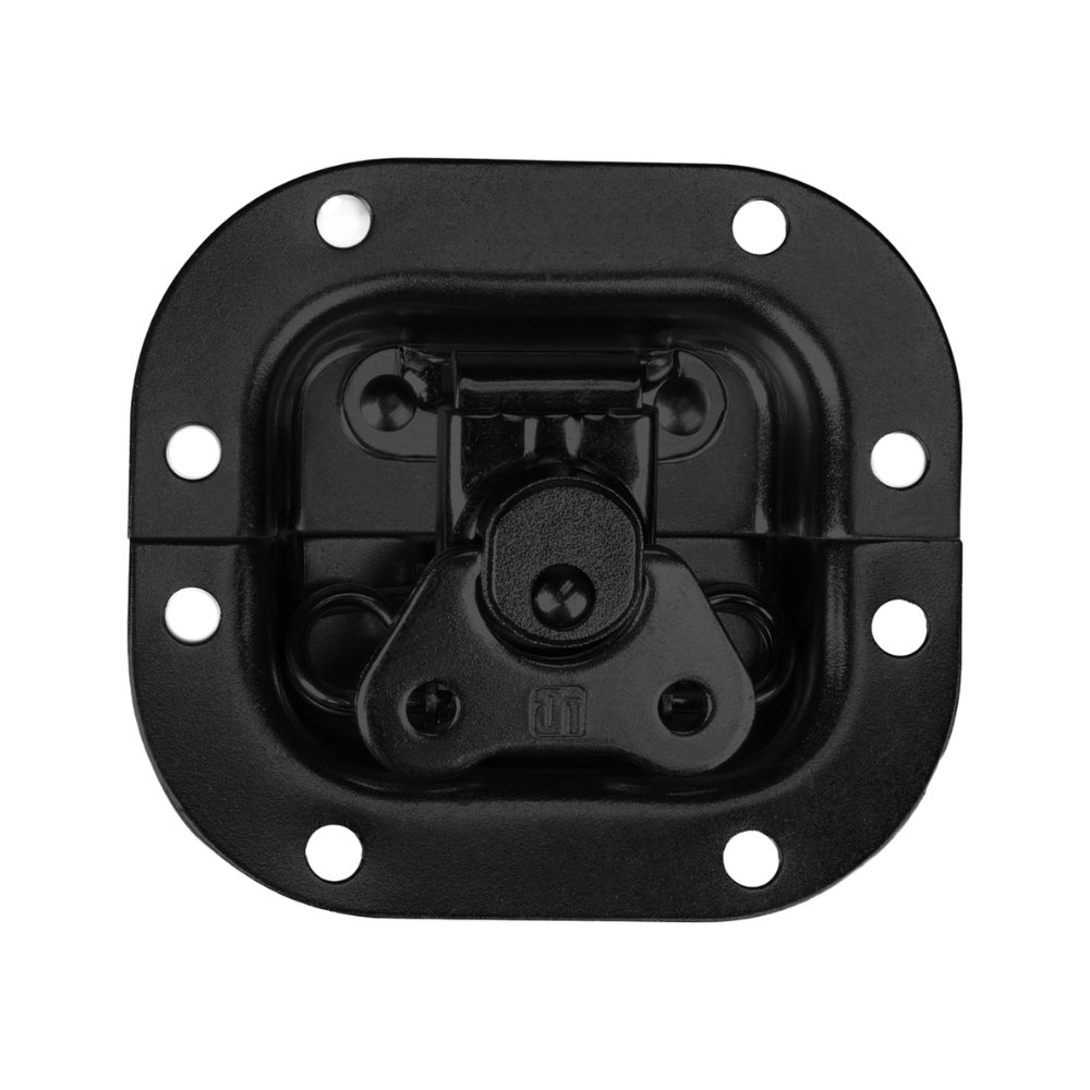 Adam Hall 17373SBLK Klein inbouw vlinderslot 9,8 mm diep zwart