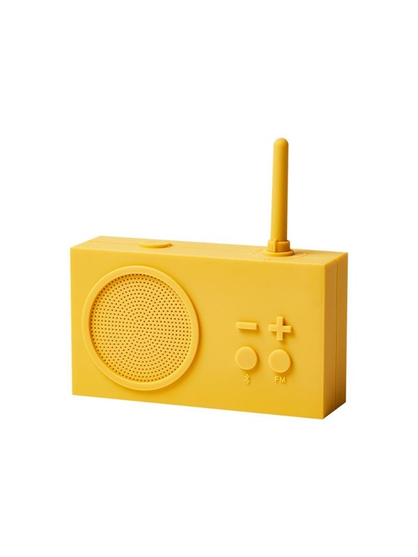 Lexon Tykho 3 - shower radio - Bluetooth - FM - Mono - Yellow