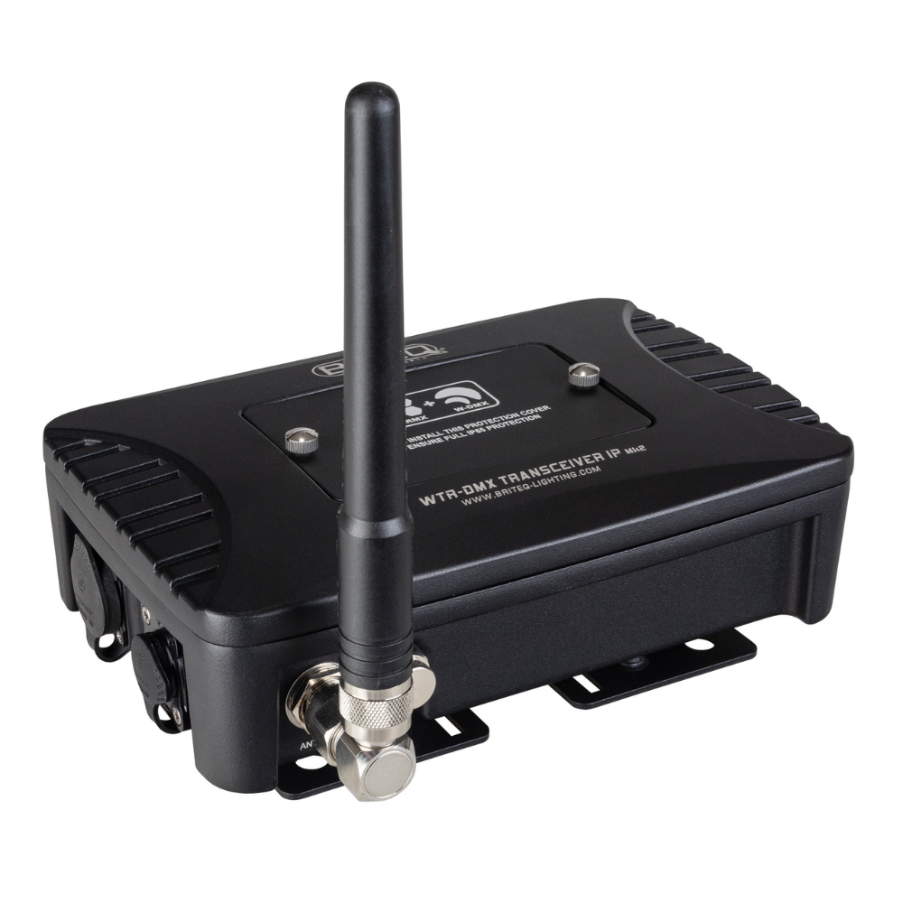 Briteq WTR-DMX Mk2 IP65 Draadloze zender/ontvanger