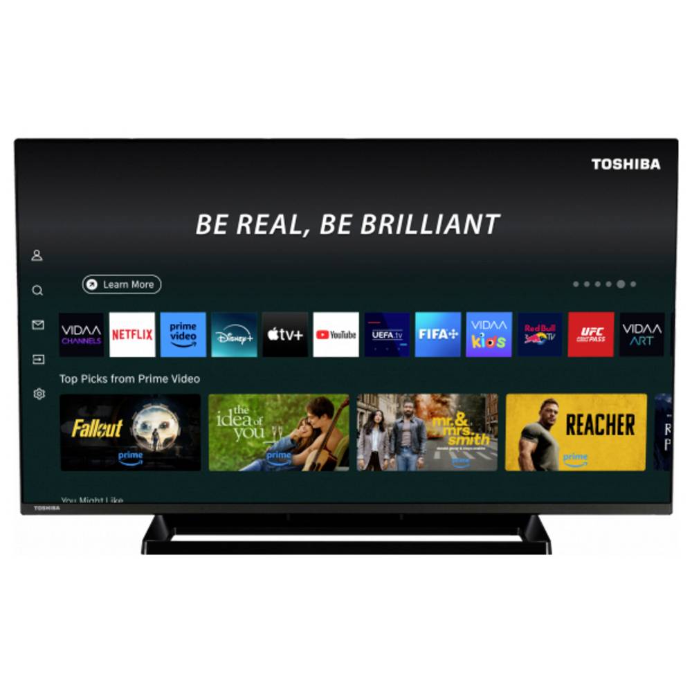 Toshiba LED-TV 60 cm 24 inch Energielabel E (A - G) Zwart