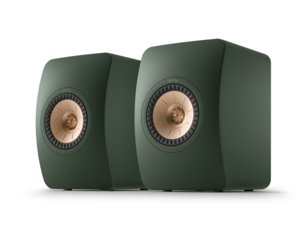 KEF LS50 Meta Passieve Boekenplank speaker - Moss Green (per paar)