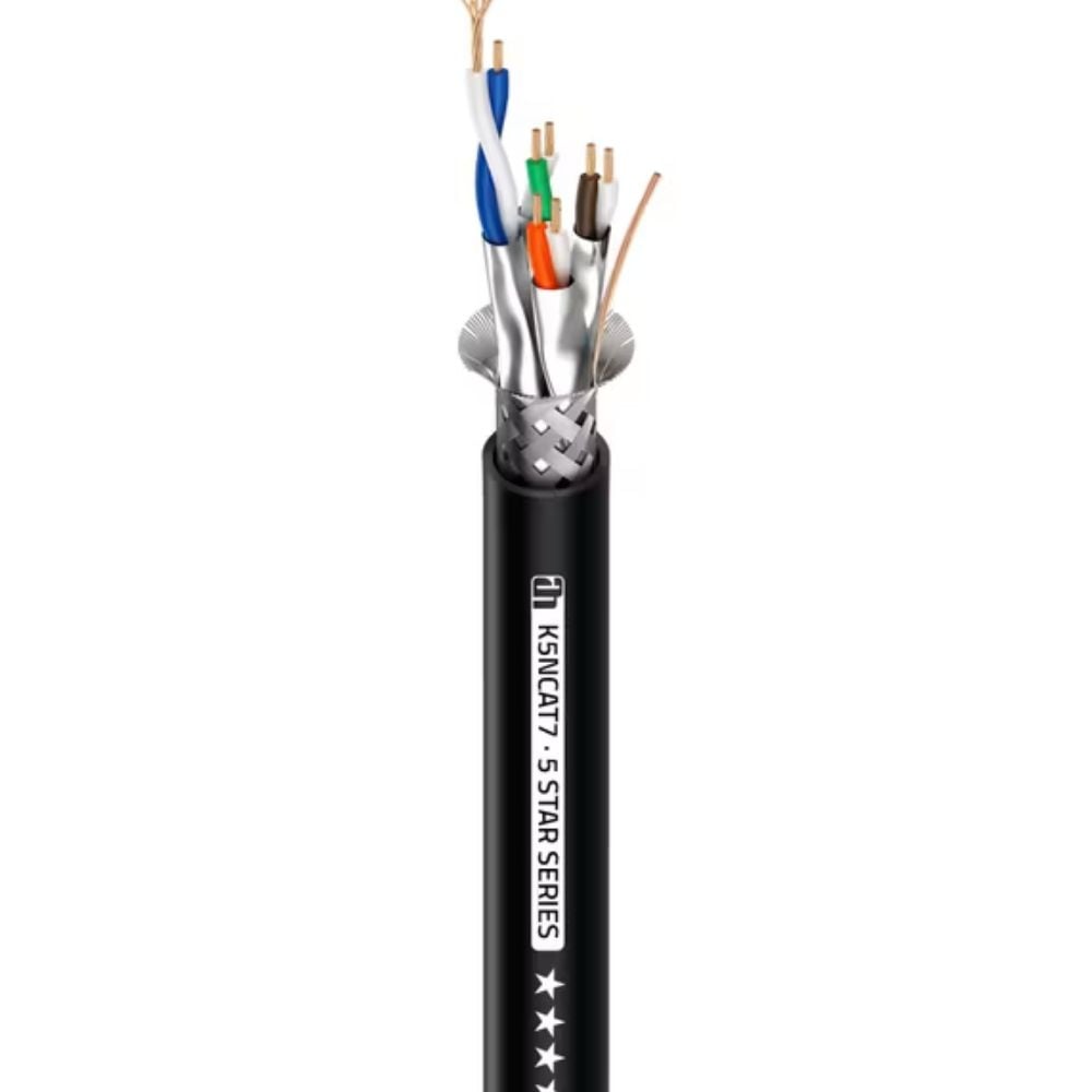 Adam Hall 5 star netwerkkabel Cat7a met PUR kabelmantel 1 m