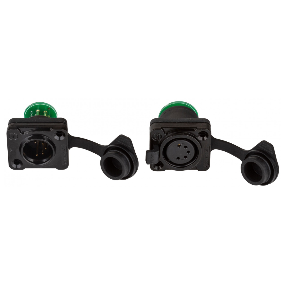 Briteq BT-XLR3TO5 Modificatiekit van IP65 XLR 3pin naar IP65 XLR 5pin