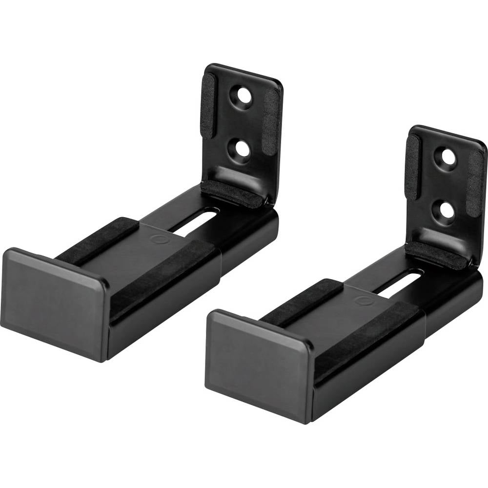 LogiLink BP0209 Soundbar-beugel Afstand tot de muur (max.): 15.4 cm Zwart 1 stuk(s)