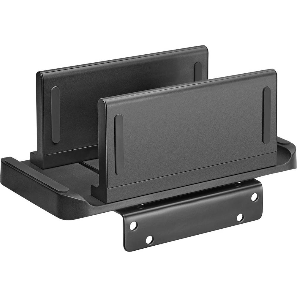 LogiLink BP0210 Mini-PC-houder Afstand tot de muur (max.): 7 cm Zwart 1 stuk(s)