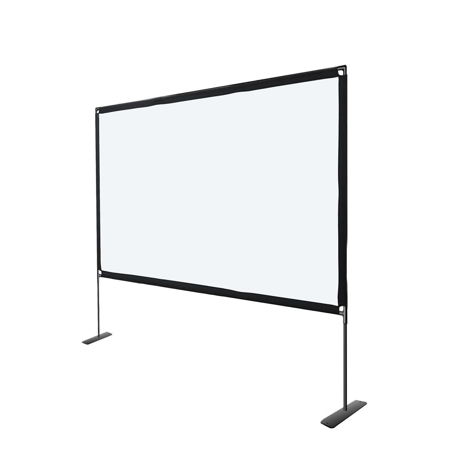 Andoer 100 inch 16:9 Projectiescherm Buitenbeugel Projectiescherm Opvouwbaar projectiescherm Thuis