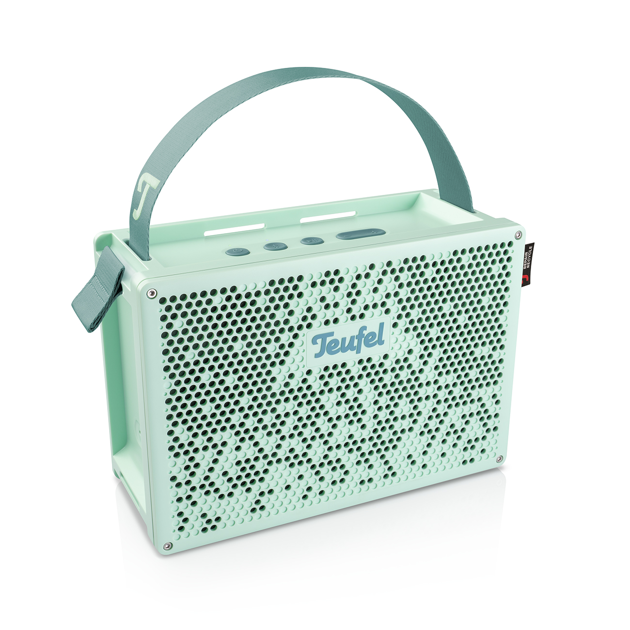 Teufel MYND 50% gerecycled kunststof waterdicht Bluetooth draagbare speaker Light Mint