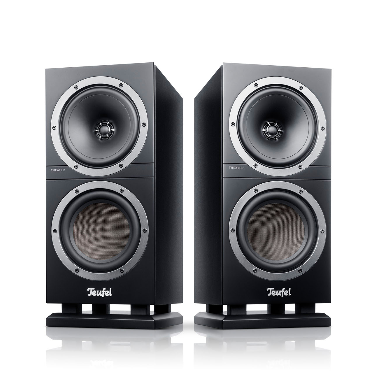 Teufel Theater 500S Stereo speakerpaar 50 Watt per kanaal Zwart