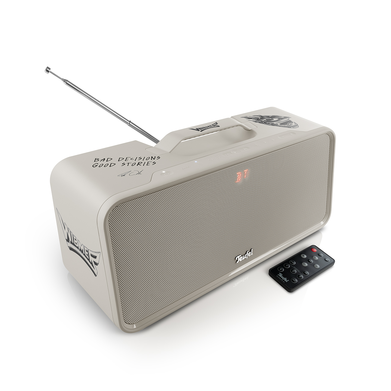 Teufel BOOMSTER Fabio Wibmer Edition Sand white