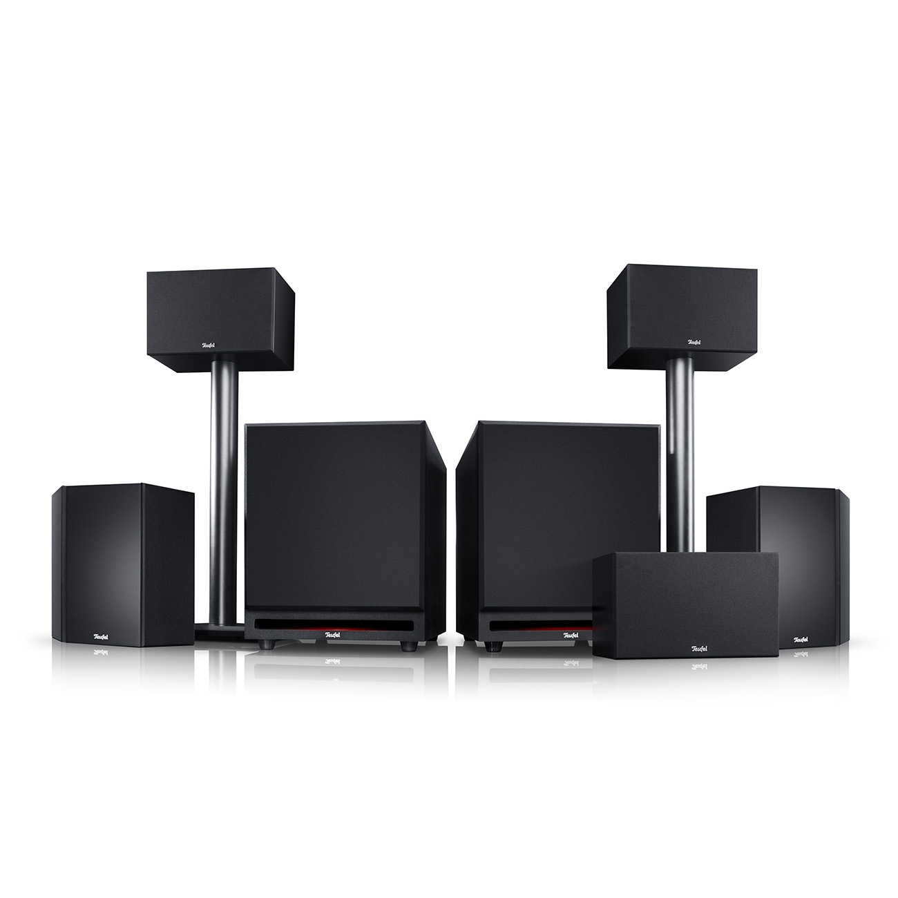 Teufel SYSTEM 6 THX 5.2-Set Zwart