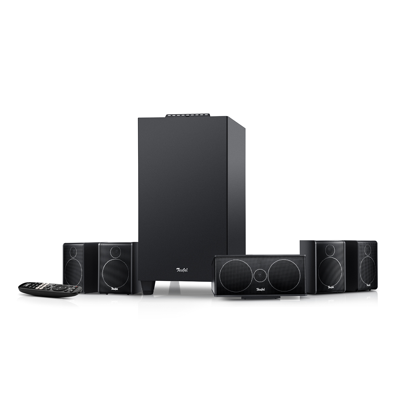 Teufel CONSONO 25 CONCEPT Surround 5.1 set Zwart