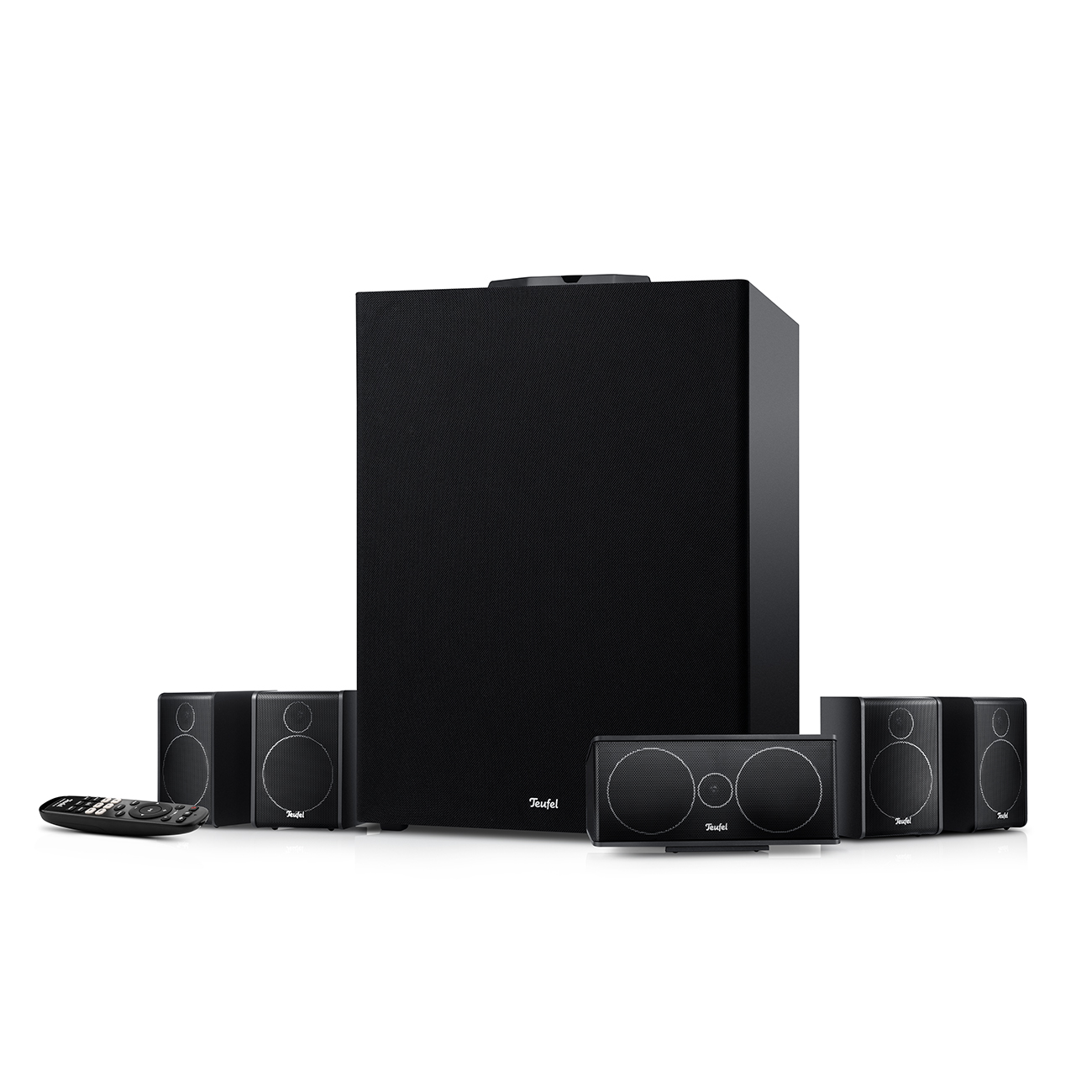 Teufel CONSONO 25 CONCEPT Surround Power Edition 5.1 set Zwart