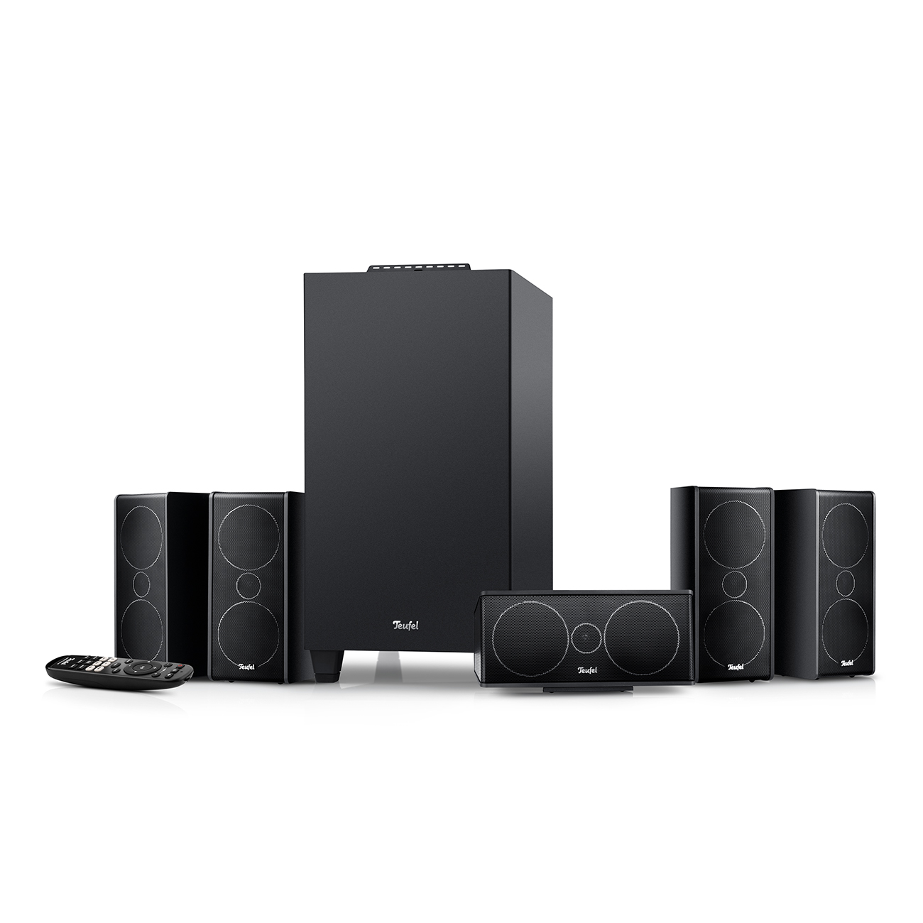 Teufel CONSONO 35 CONCEPT Surround 5.1 set Zwart
