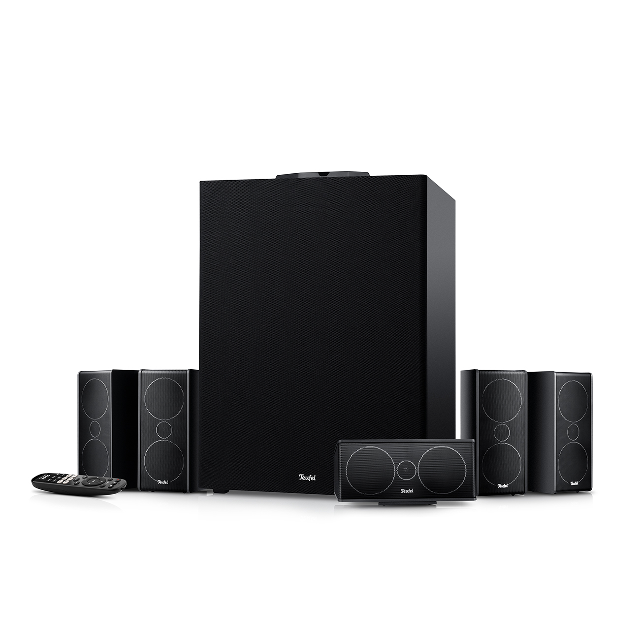 Teufel CONSONO 35 CONCEPT Surround Power Edition 5.1 set Zwart