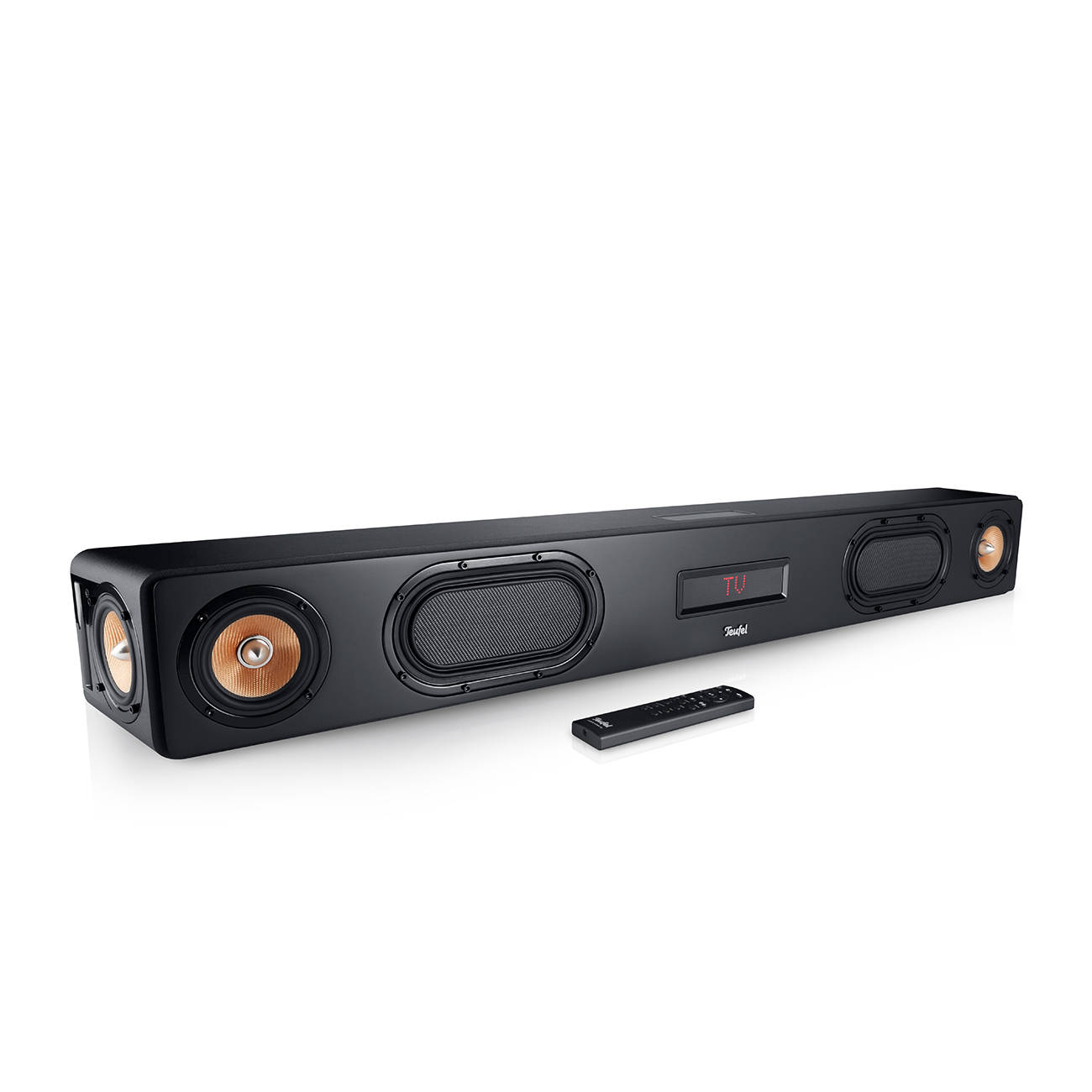 Teufel Cinebar Ultima Krachtige Soundbar Bluetooth Virtual surround Geïntegreerde subwoofer Zwart