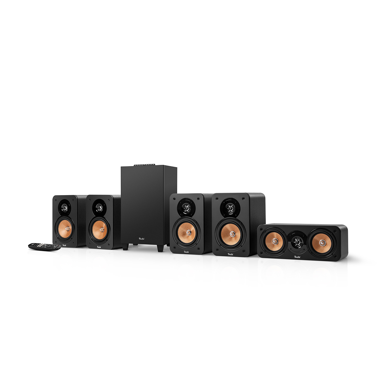 Teufel ULTIMA 20 CONCEPT Surround 5.1-Set Zwart