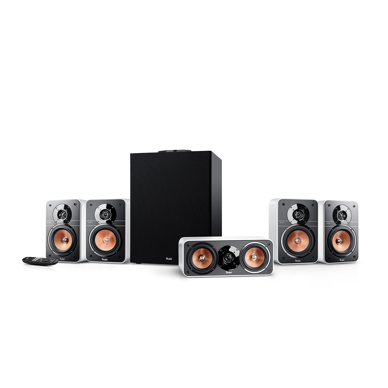 Teufel ULTIMA 20 CONCEPT Surround Power Edition 5.1 set Wit