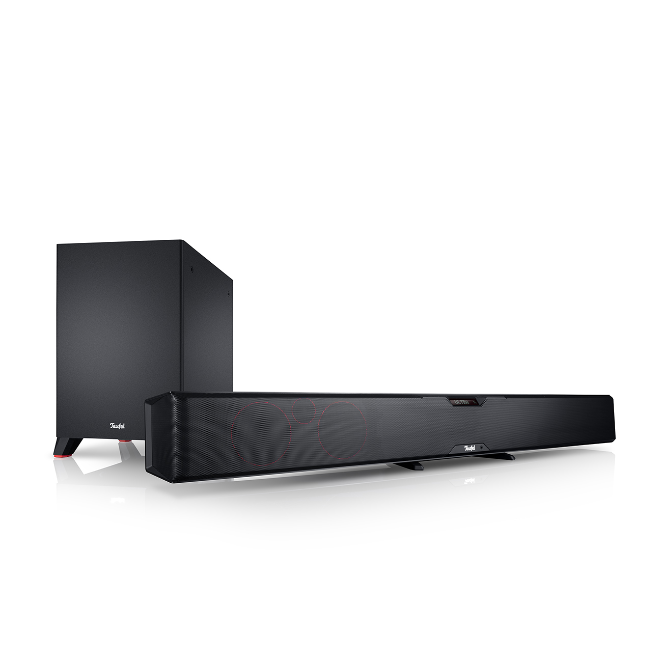 Teufel Cinebar Pro Soundbar met Bluetooth Dynamore Ultra Subwoofer Zwart