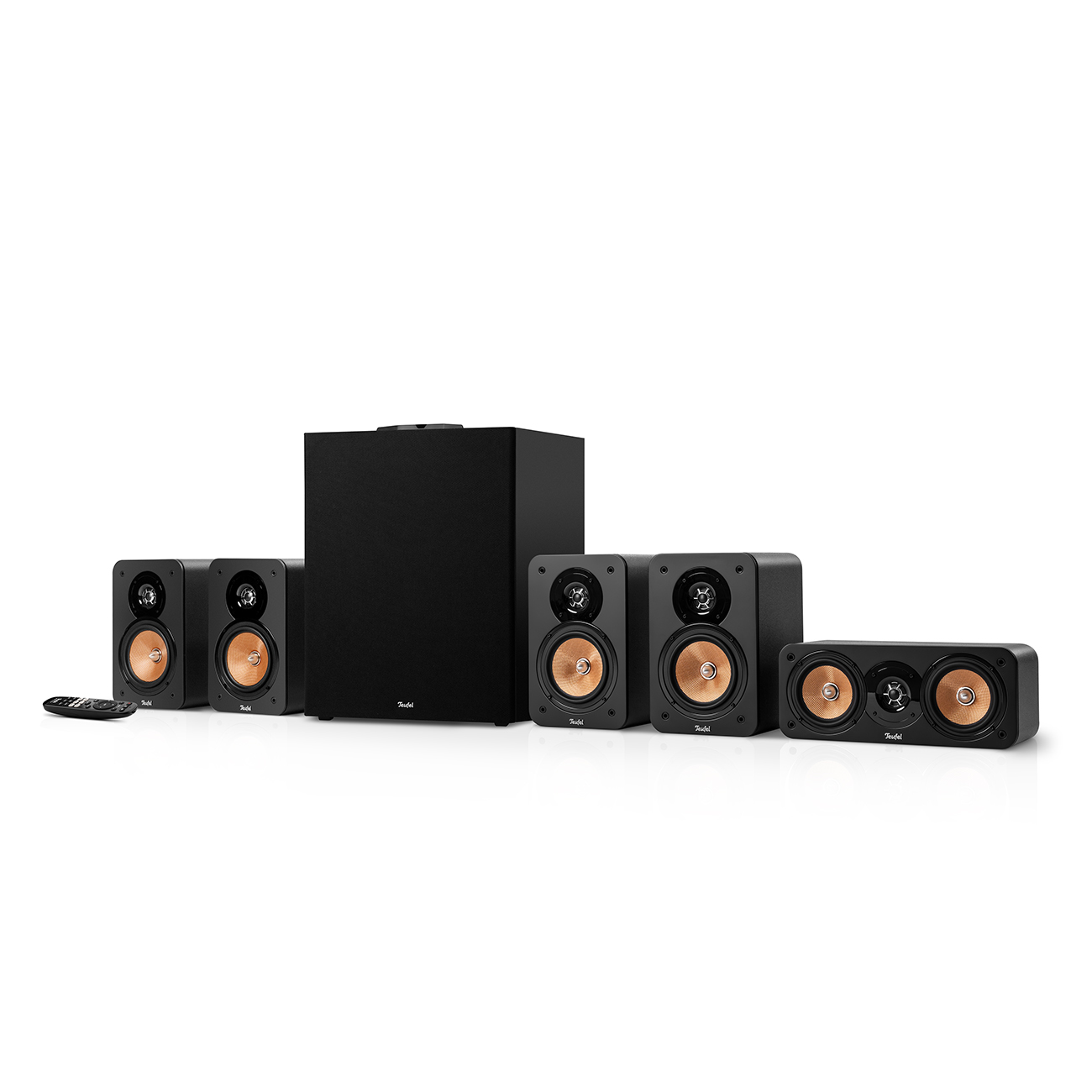 Teufel ULTIMA 20 CONCEPT Surround Power Edition 5.1-Set Zwart