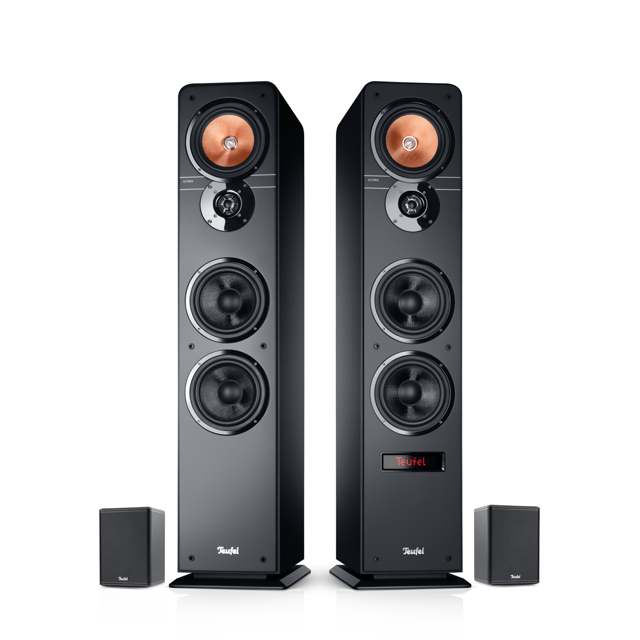 Teufel ULTIMA 40 Active Surround 4.0-Set Zwart