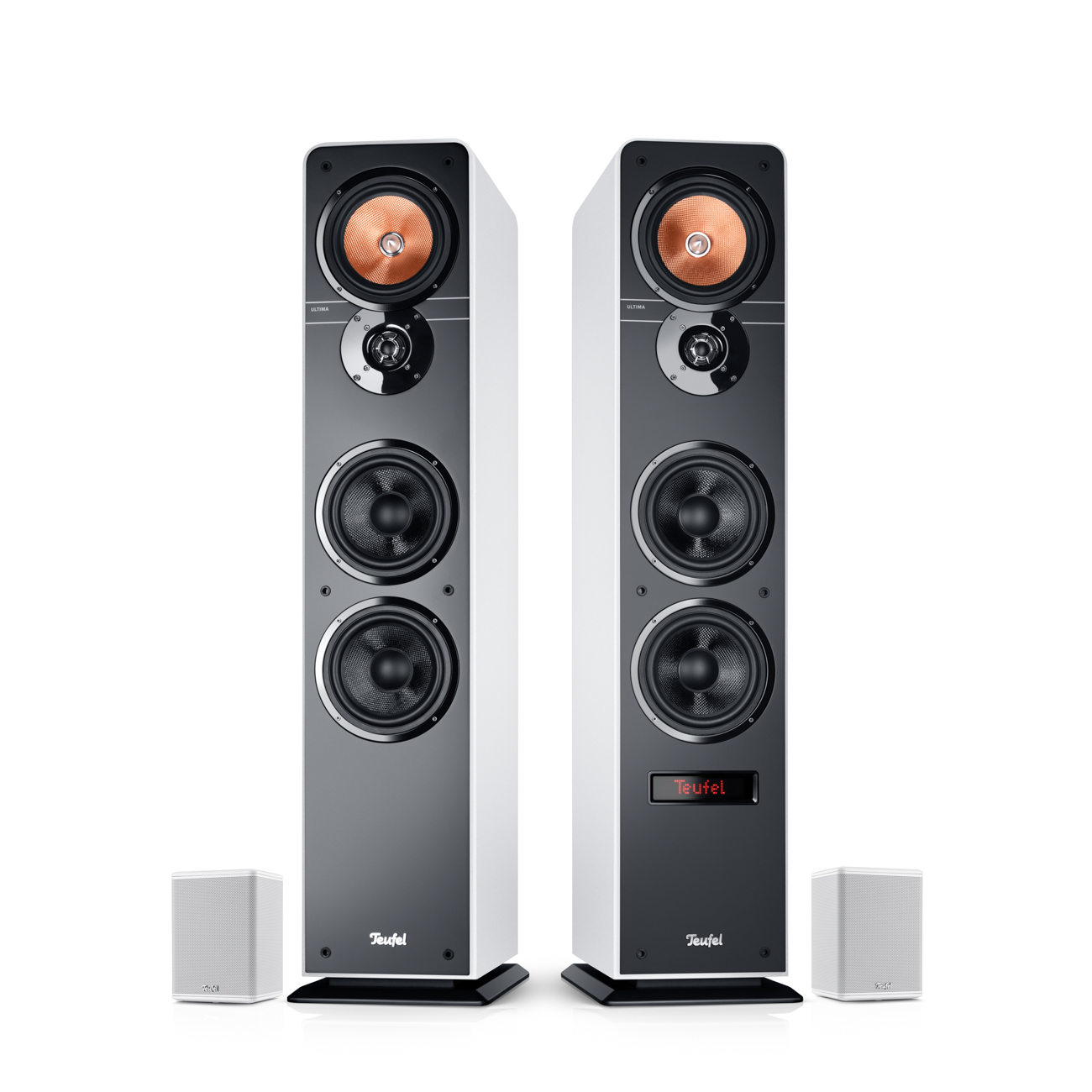 Teufel ULTIMA 40 Active Surround 4.0-Set Wit