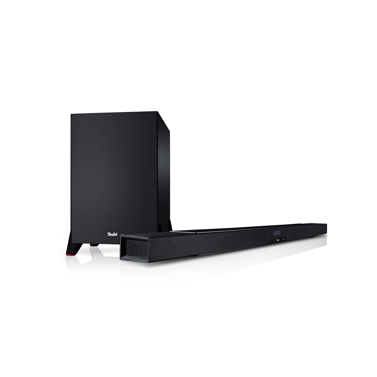 Teufel Cinebar Lux Ambition Soundbar met draadloze subwoofer WLAN Zwart