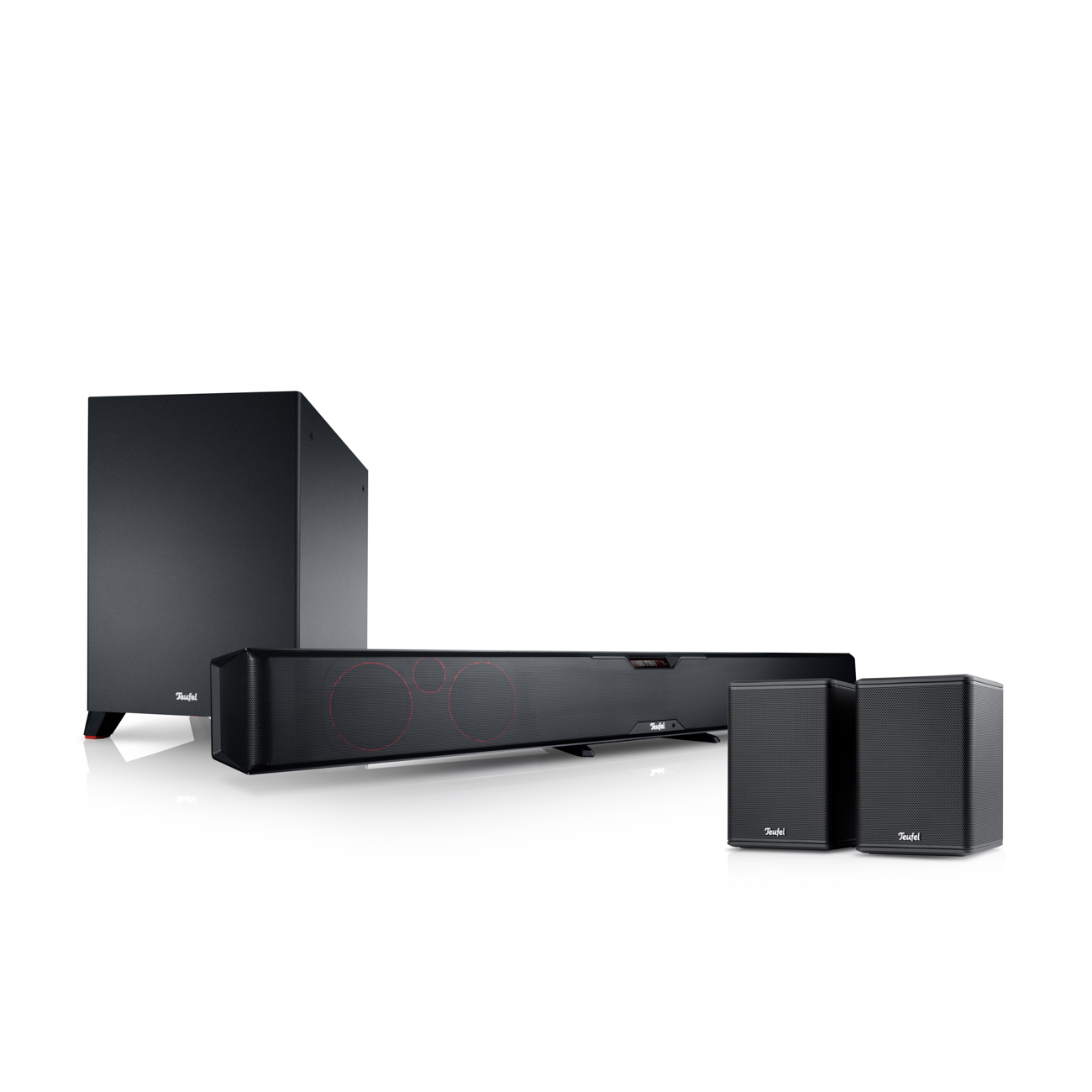Teufel CINEBAR PRO Surround 4.1-Set Zwart
