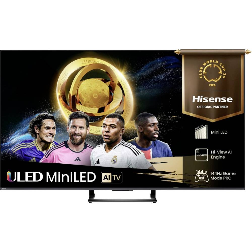 Hisense 65U7Q LED-TV 164 cm 65 inch Energielabel E (A - G) Zwart