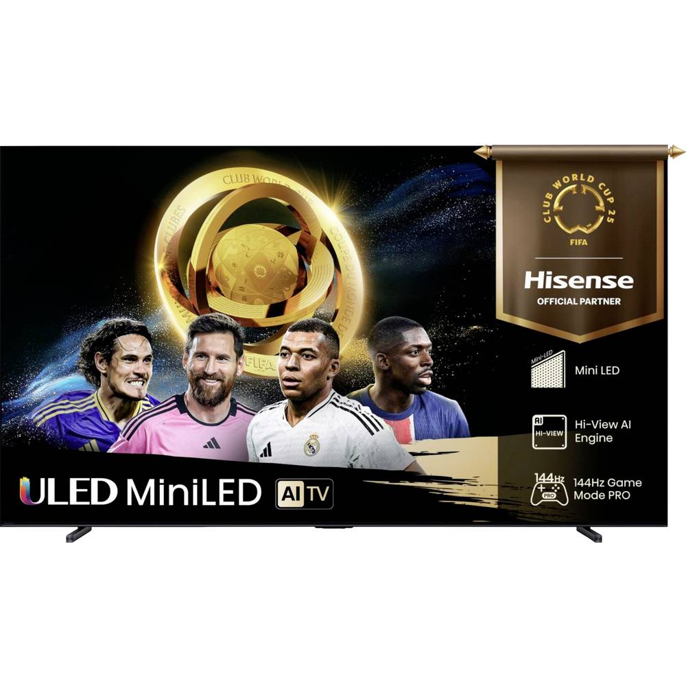 Hisense 85U7Q LED-TV 215 cm 85 inch Energielabel D (A - G) Zwart