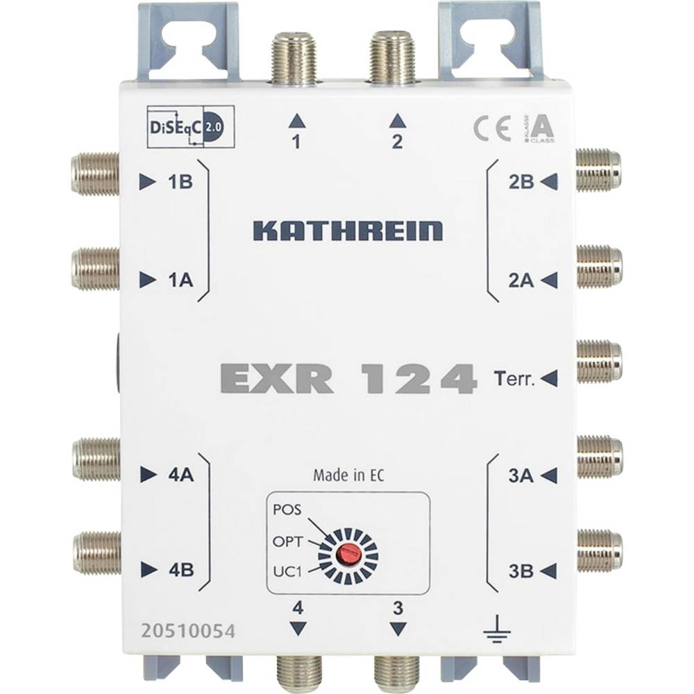 Kathrein EXR 124 Satelliet multiswitch Aantal gebruikers: 4