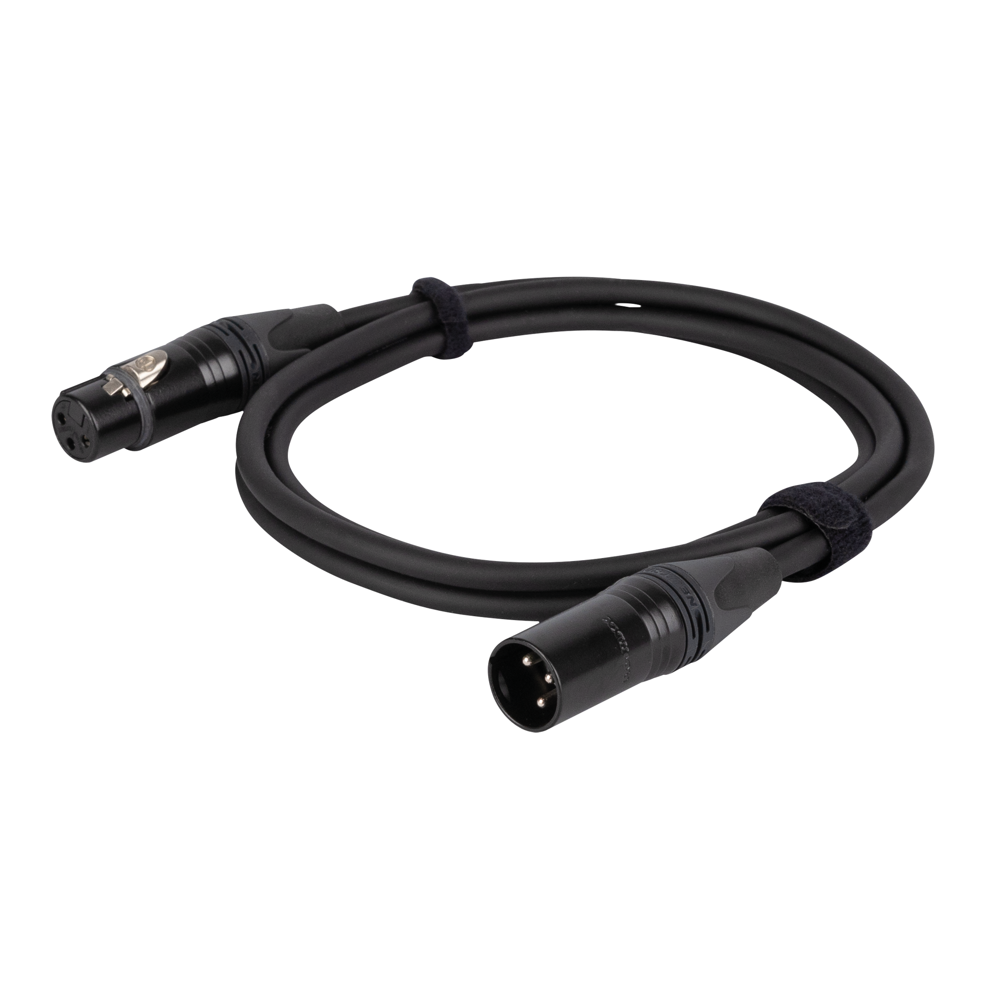 DAP FLN01 XLR Microfoonkabel met Neutrik pluggen 75cm