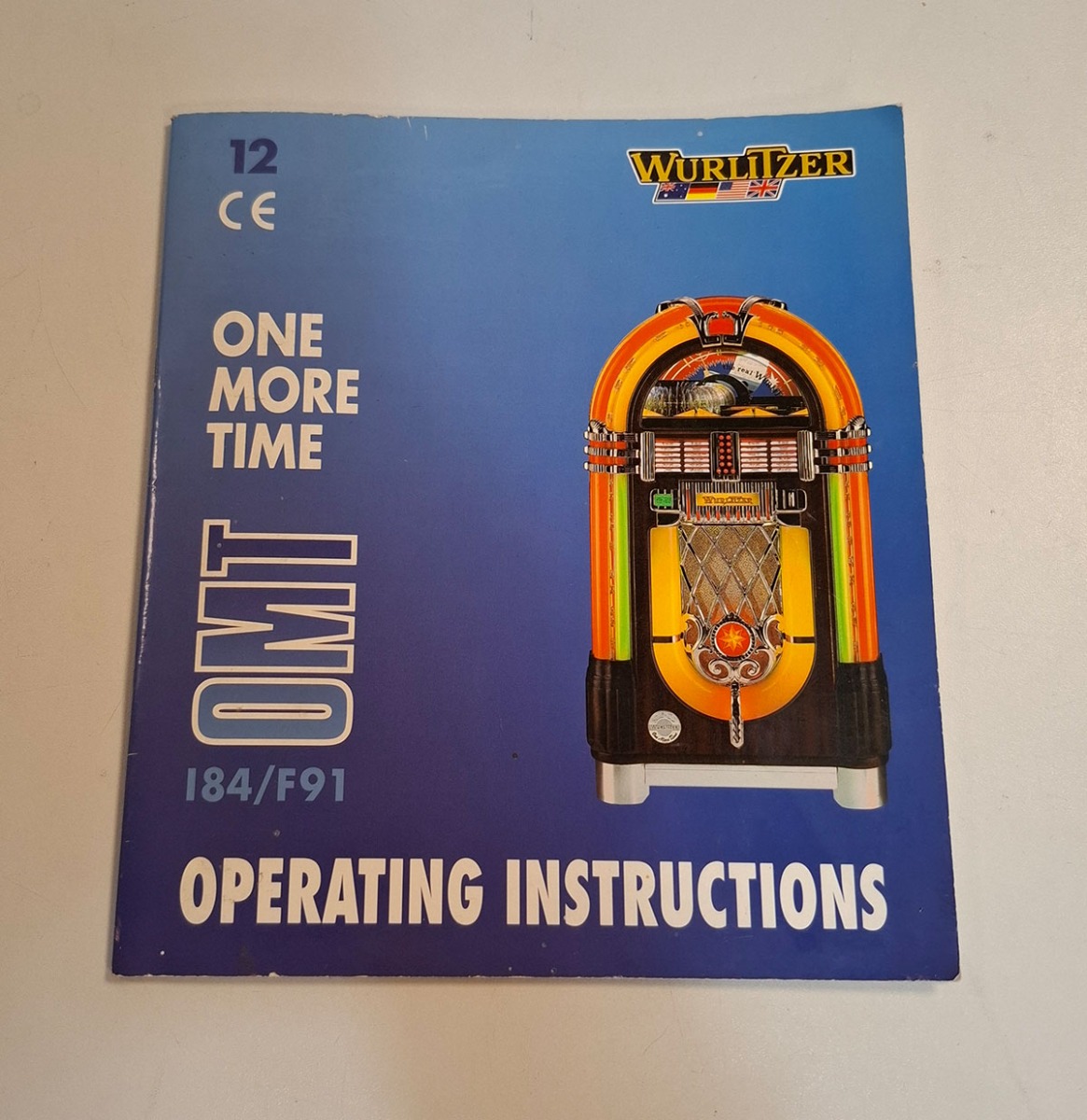 Fiftiesstore Wurlitzer One More Time CD i84 Operating Instructions