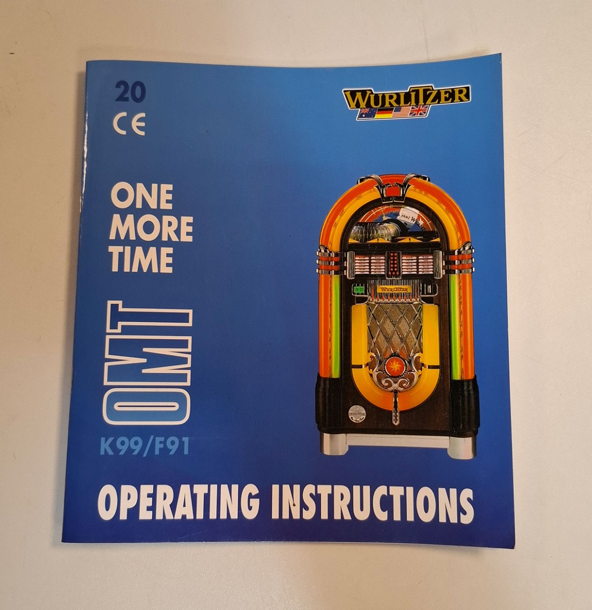 Fiftiesstore Operating Instructions - Wurlitzer Jukebox Model OMT K99/F91