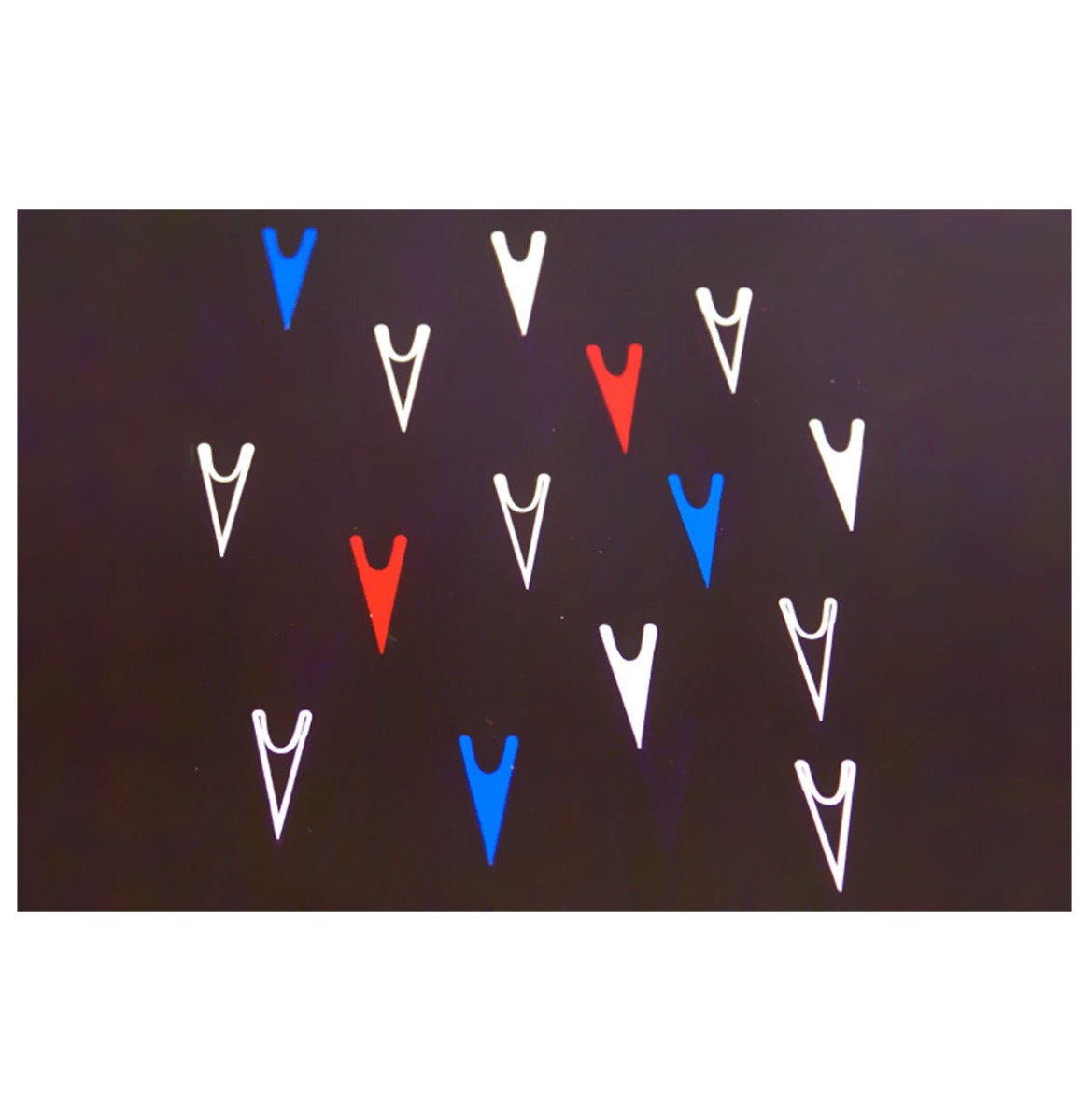 Fiftiesstore AMI Jukebox Model I V- Watertransfer Set Voor Beide Kanten Kabinet