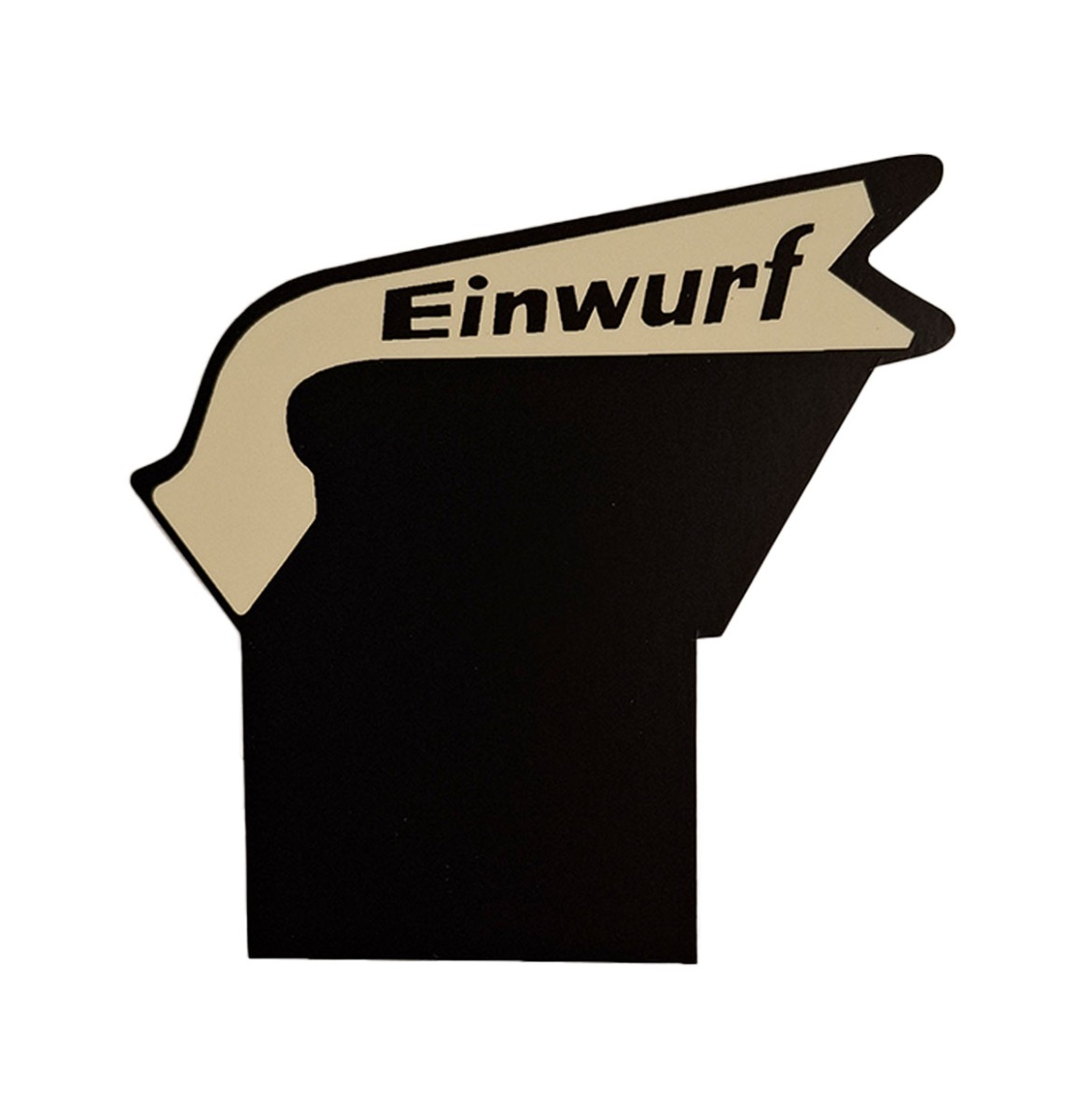 Fiftiesstore Seeburg Wallbox Einwurf Bordje