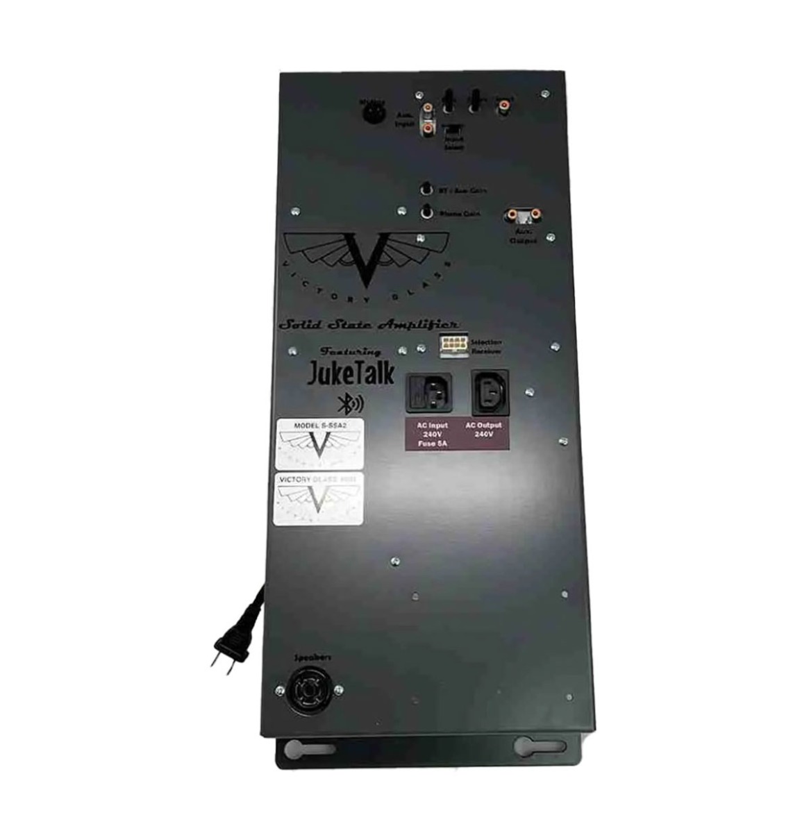 Fiftiesstore Seeburg Model 101,161, 201 Solid State Versterker met Bluetooth S-SSA2 240v