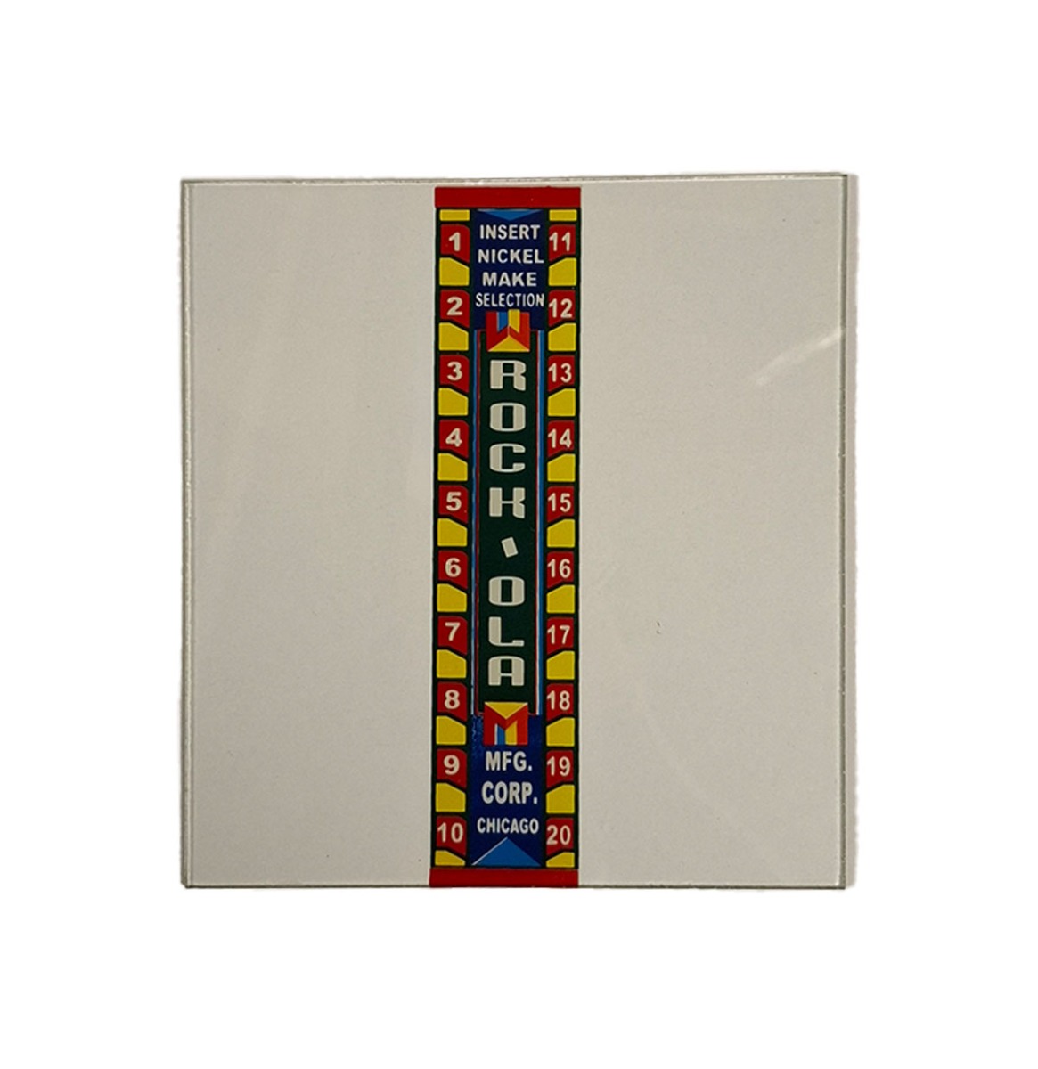 Fiftiesstore Rock-Ola 1530 Wallbox Glas